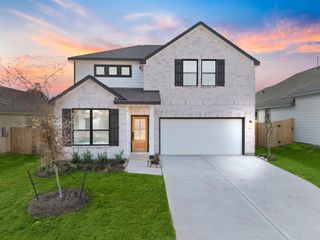 New construction Single-Family house 24234 Dewey Trl, Magnolia, TX 77355 plan Austin - image