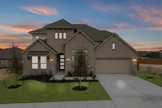 New construction Single-Family house 112 Gibbs Dr, Liberty Hill, TX 78642 plan Zavalla - image