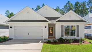 New construction house 438 Wolcott Wy, Panama City Beach, FL 32413 plan Delray - image