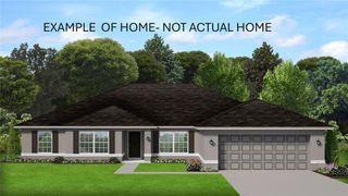 New construction house 6125 N Canyon Dr, Beverly Hills, FL 34465 plan 2557 - image