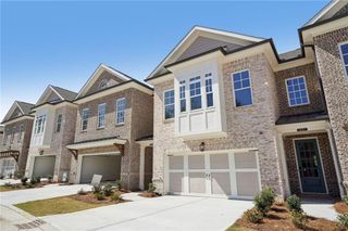 New construction Townhouse house 5695 Broad River Vw, Unit 444, Peachtree Corners, GA 30092 plan The Ellington - image