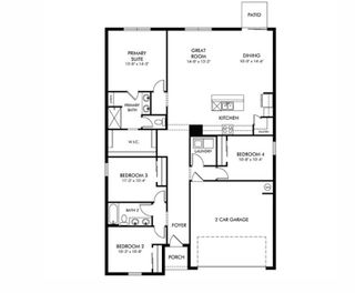 New construction  house 1835 Draughton Dr, Zephyrhills, FL 33541 plan Foxglove - image