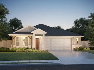 New construction Single-Family house 120 Fossil Dr, Kyle, TX 78640 plan The Hughes (841) - image