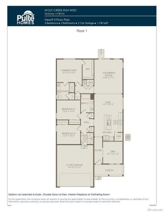 New construction Single-Family house 54620 E 27Th Pl, Strasburg, CO 80136 - image