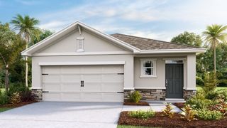 New construction Single-Family house 7074 Flint Creek Dr, Land O' Lakes, FL 34638 plan Allex II - image