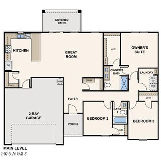 New construction  house 15736 S Moon Valley Rd, Arizona City, AZ 85123 plan Catalina - image