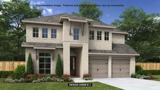 New construction house 437 Brandywine Rd, Hutto, TX 78634 plan 2599W - image