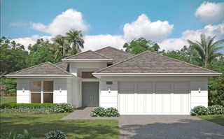 New construction Single-Family house 4243 Lucaya Pointe Wy, Unit 57), Vero Beach, FL 32967 plan Cypress Grande - image