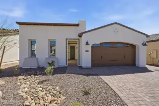 New construction Single-Family house 431 E Bracciano Ave, Queen Creek, AZ 85140 plan Cannes Elevation A - image