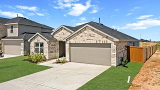 New construction Single-Family house 1028 Selene Sky Dr, Brookshire, TX 77423 plan Denton - image