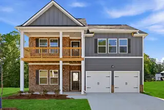 New construction Single-Family house 406 River Walk Farm Pwy, Covington, GA 30014 plan Jodeco Box Bay - image