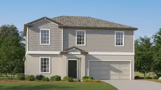 New construction Single-Family house 9022 Gulf Shore Ter, Parrish, FL 34219 plan Raleigh - image