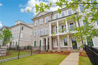 New construction Townhouse house 1518 Westend Wy, Unit 325, Cumming, GA 30041 plan The Benton III - image