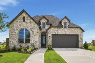 New construction Single-Family house 12227 Hudson Dr, Mont Belvieu, TX 77523 plan Denton - image