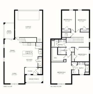 New construction  house 5234 Scrub Mint Ln, Apopka, FL 32712 plan campbell - image