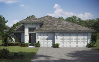New construction  house 6419 High Pointe Cir, Vero Beach, FL 32967 plan Cordella Jem - image