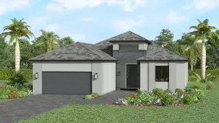 New construction Single-Family house 23032 Whispering Wy, Estero, FL 33928 plan Harvest 3 - image