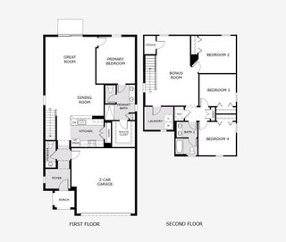New construction house 27476 Black Kite Ave, Leesburg, FL 34737 plan Gasparilla - image