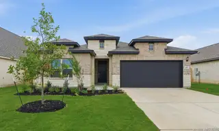 New construction Single-Family house 217 Spanish Oak, Castroville, TX 78009 plan Morgan - image
