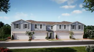 New construction Townhouse house 339 Thompson Village Ave, Apopka, FL 32703 plan Hamilton - image