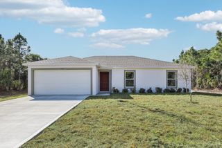 New construction Single-Family house 722 Spoonbill St Sw, Palm Bay, FL 32908 plan The Poinsettia - image