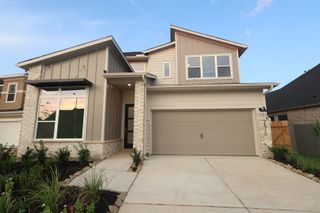 New construction Single-Family house 26310 Elated Plains Path, Hockley, TX 77447 plan The El Paso - image