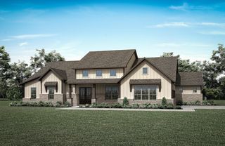 New construction Single-Family house 120 Rusty Colt, Liberty Hill, TX 78642 Channing II- photo