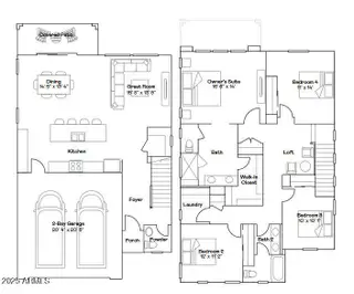 New construction Single-Family house 10151 E Ulysses Ave, Mesa, AZ 85212 plan Mulberry Plan 1013 - image