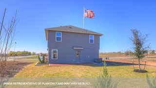 New construction Single-Family house 150 Surrey Oaks, Maxwell, TX 78656 plan The Franklin - image