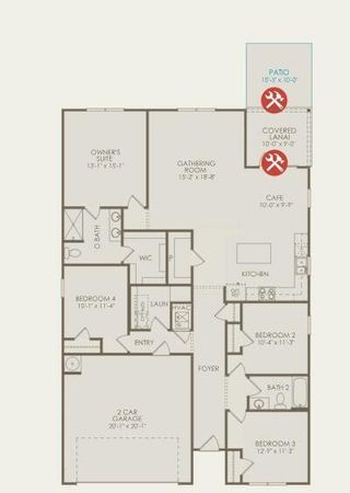 New construction  house 753 Meadowbrook Ln, Summerville, SC 29483 plan Ibis - image