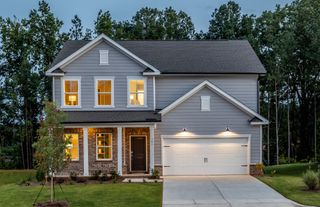 New construction Single-Family house 1148 Lancashire Grove Pl, Willow Spring, NC 27592 plan Hampton - image
