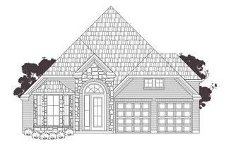 New construction Single-Family house 12406 Drifting Oakwood Lane, Cypress, TX 77433 Plan 2464- photo