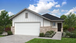 New construction Single-Family house 18027 Lasso Mills Dr, Hockley, TX 77447 plan Austin - image