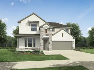 New construction Single-Family house 1210 Pavia Fields Dr, Huffman, TX 77336 plan Trinity - image