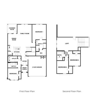 New construction house 116 Flora Vista St, San Marcos, TX 78666 plan The Midland - image