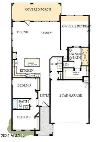 New construction Single-Family house 5503 N 194Th Avenue, Litchfield Park, AZ 85340 The Halkirk- photo