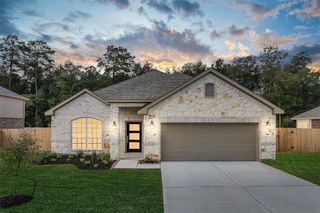 New construction Single-Family house 11760 Oakwood Ranch Drive, Willis, TX 77378 The Aintree- photo