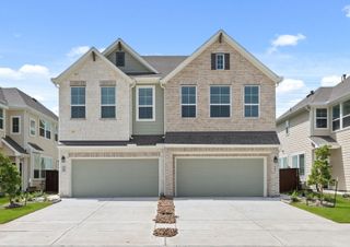 New construction Townhouse house 5222 Big Dipper Dr, Manvel, TX 77578 plan Bungalo II - Villas Collection - image