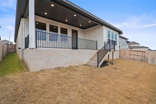 New construction house 124 Old Woods Rd, Liberty Hill, TX 78642 plan Clebourne - image