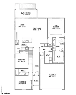 New construction Single-Family house 8942 S Riviera Wy, Aurora, CO 80016 plan C452 - image