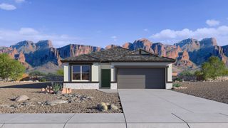 New construction Single-Family house 38210 W Frascati Ave, Maricopa, AZ 85138 plan Harris - image