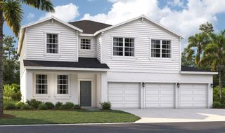 New construction house 12977 Trovita Dr, Grand Island, FL 32735 plan The Chester - image