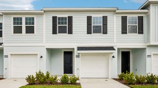 New construction Townhouse house 6848 Holcombe Down Dr, Zephyrhills, FL 33541 plan Leila III - image