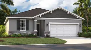 New construction  house 1938 Horsetail Dr, St. Cloud, FL 34771 plan The Portland - image