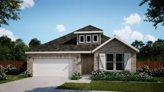 New construction Single-Family house 181 Capernaum Ct, Kyle, TX 78640 plan Jaxon Floor - image