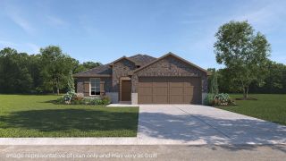 New construction house 1311 Flint Ave, Wolfforth, TX 79382 plan The Dalton - image