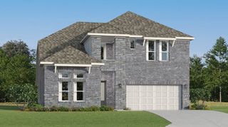 New construction  house 129 Brabham Lp, Hutto, TX 78634 plan Eden - image