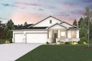 New construction Single-Family house 141 Paddle Wheel Path, Kyle, TX 78640 plan Geneva 10' - image