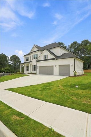 New construction Single-Family house 1880 Smarty Jones Dr, Dacula, GA 30019 plan Faith - image