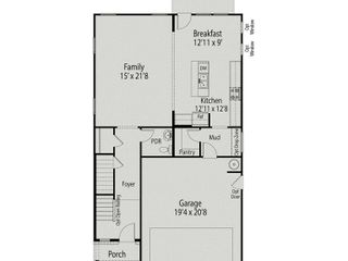 New construction Single-Family house 63 Baldwin St, Lillington, NC 27546 plan The Gavin B - image